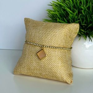 Gold Rose Quartz Bracelet